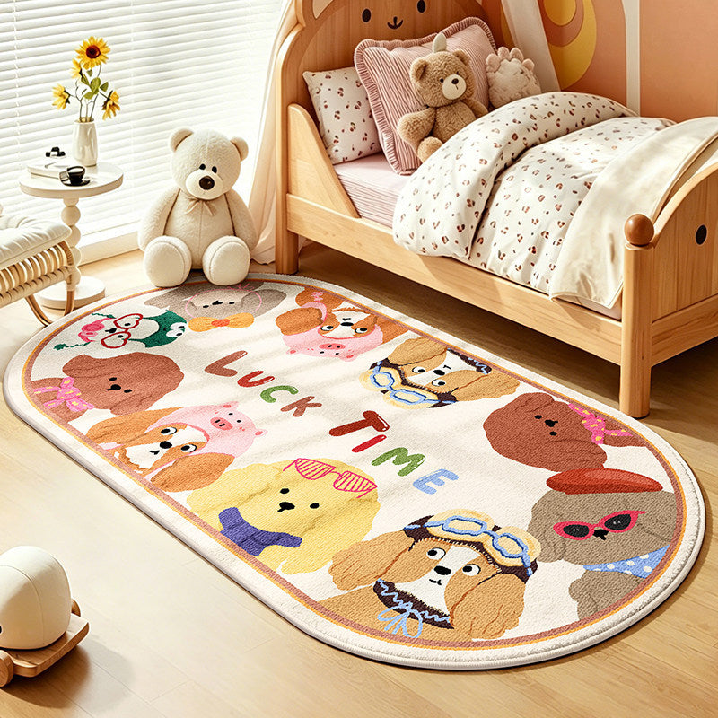 Kinderfreundlicher Spieltier-Design-Teppich Brehn