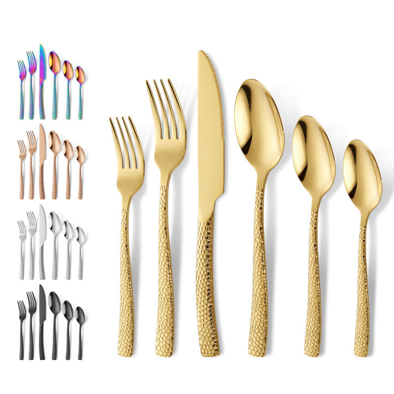 Stilvolles und Farbenfrohes Besteckset Aus Edelstahl Brehn