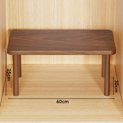 Verstellbarer Mehrhöhe Holz Monitorständer und Desktop Regal