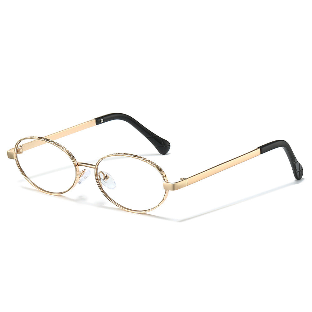 Sleek Oval Frame Sonnenbrille Brehn
