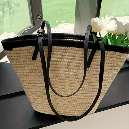 Geräumige Strandtasche mit Verstärktem Boden und Pflegeleichtem Material Brehn