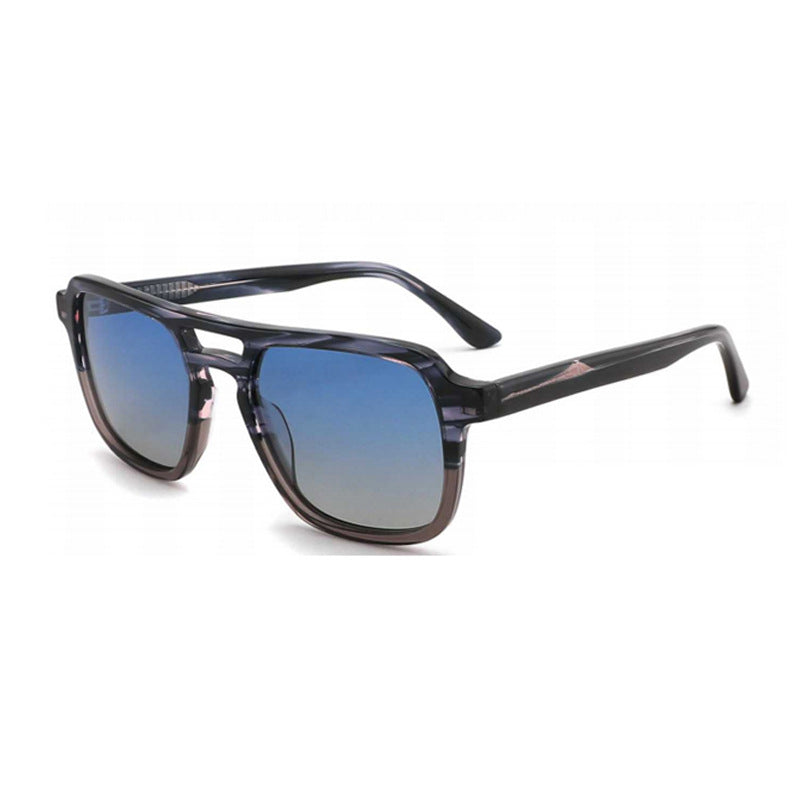 Damen Sonnenbrille mit robustem, stilisierten Kunststoffrahmen und harmonisch verlaufenden Gläsern Brehn