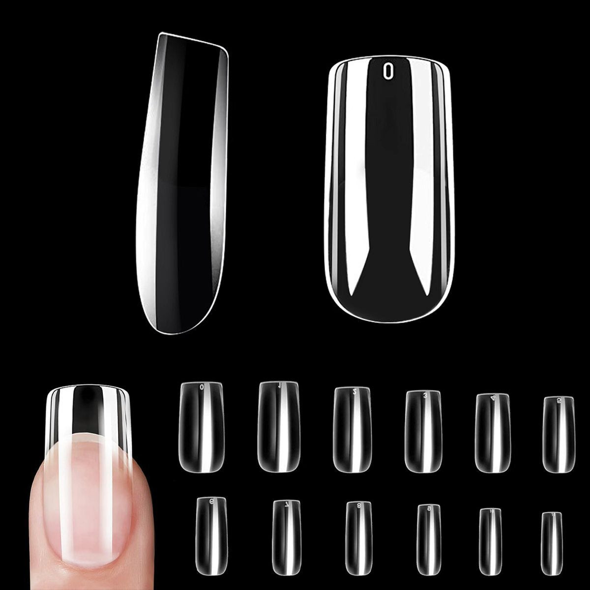 Premium Gel Press-On Nail Tips Brehn