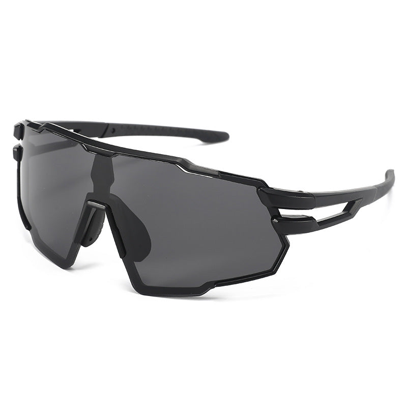 Sportive Herren-Wrap-Around-Sonnenbrille Brehn