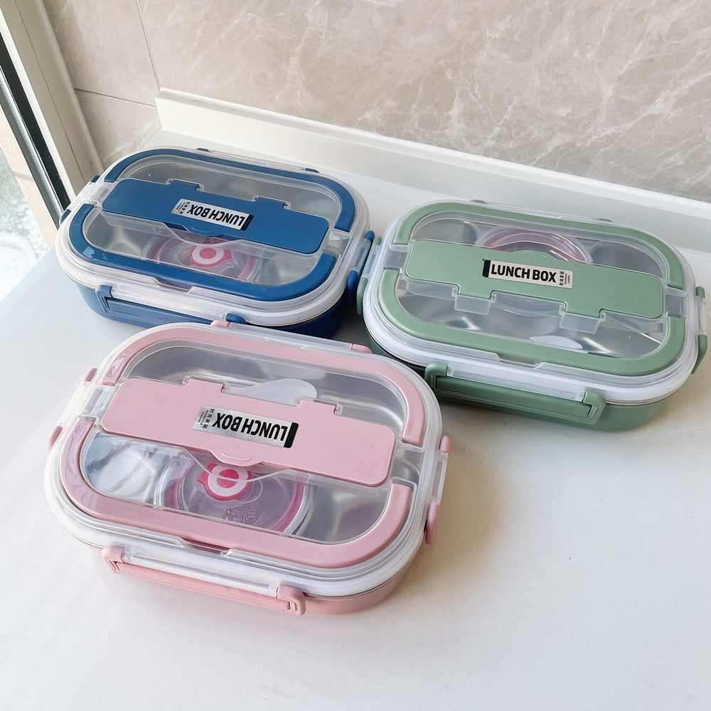 Dichtschließende Mehrfach-Fach Lunchbox