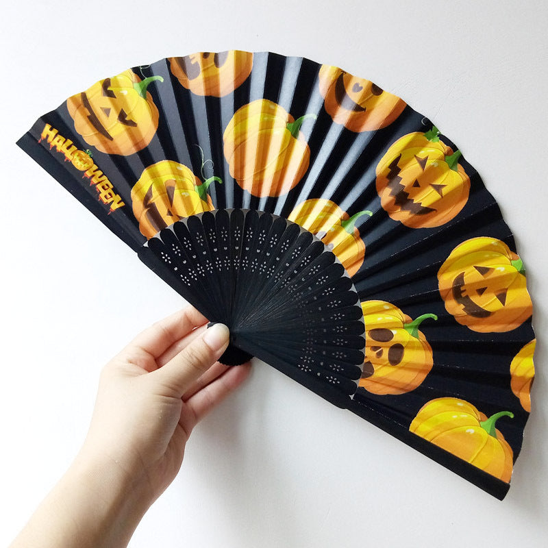 Damen Fächer mit kreativem Halloween-Design Brehn