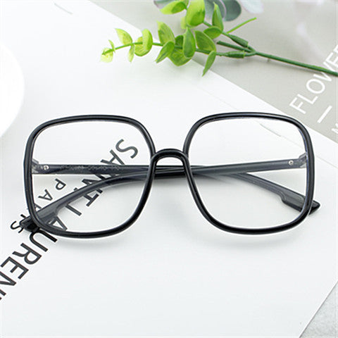 Damen quadratische Designerbrille mit modernem Muster Brehn