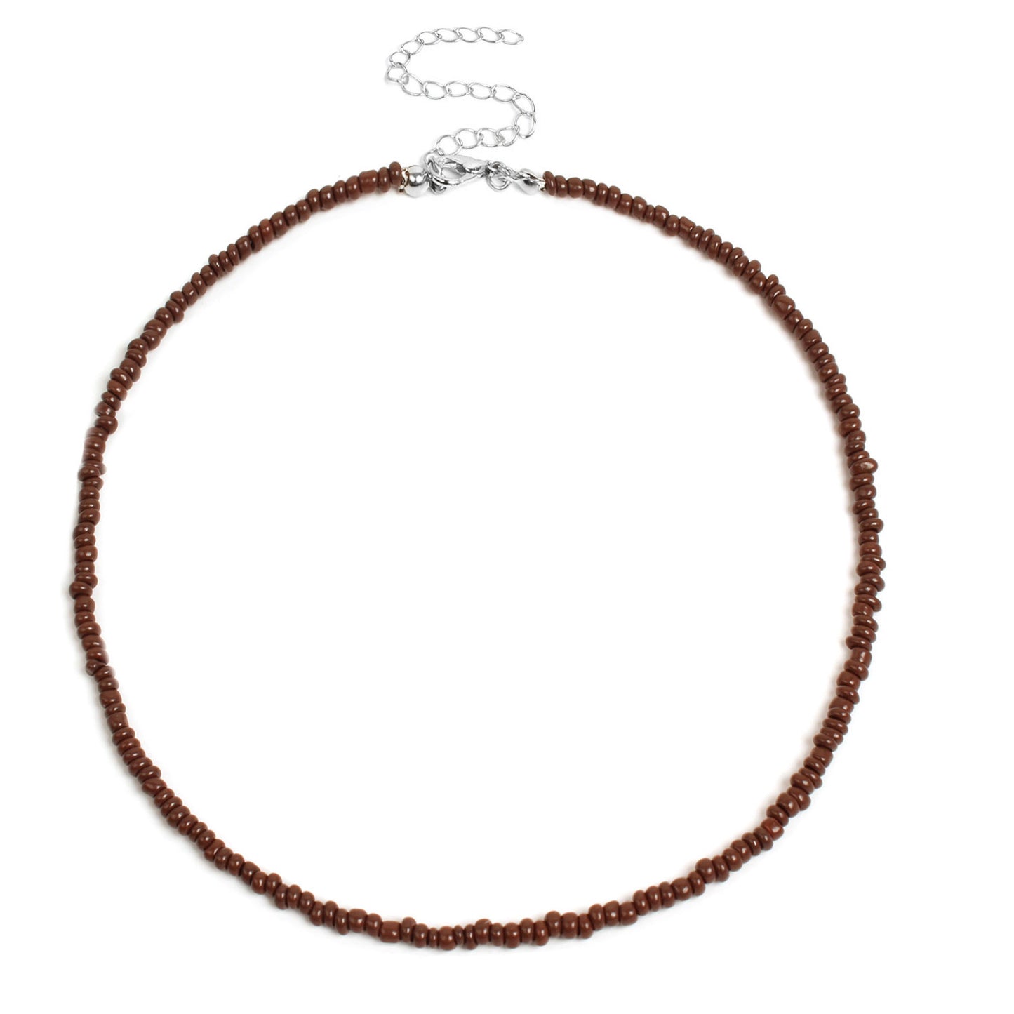 Buntes Perlen-Choker-Halsband Brehn