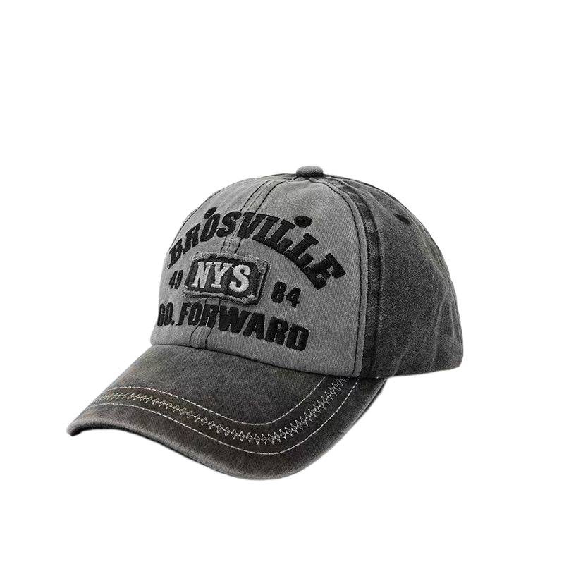 Herren Vintage-inspiriertes, stark beanspruchtes Baseballcap Brehn