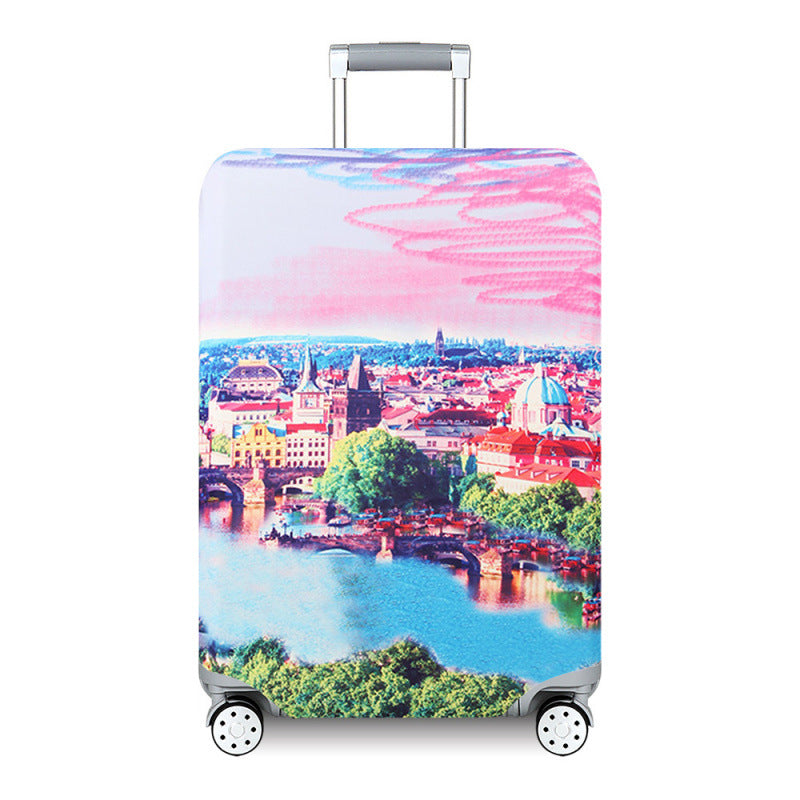 Damen Koffer mit einzigartigem Kunstdesign Brehn
