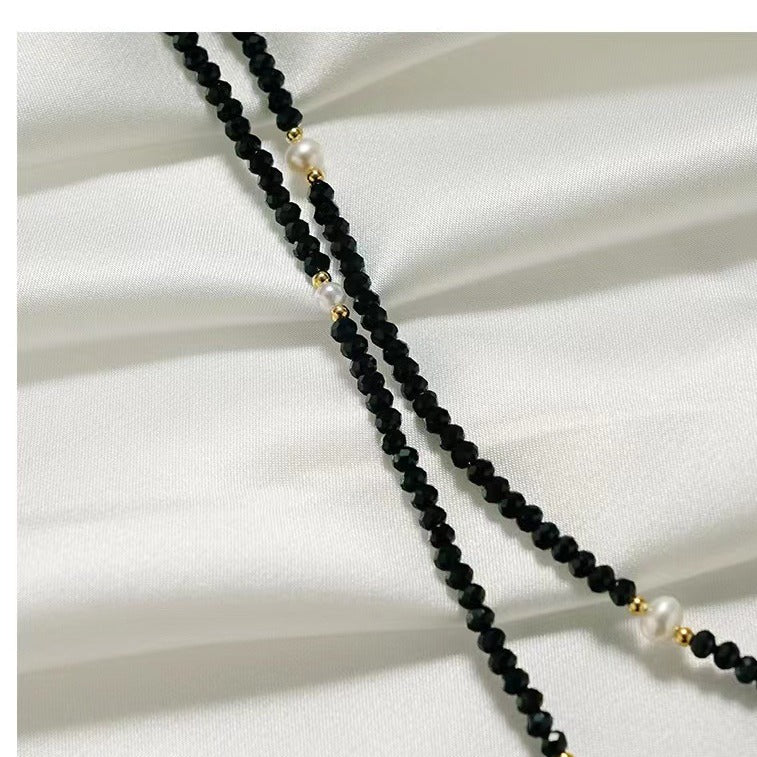 Elegante Perlen Brille Kette Brehn