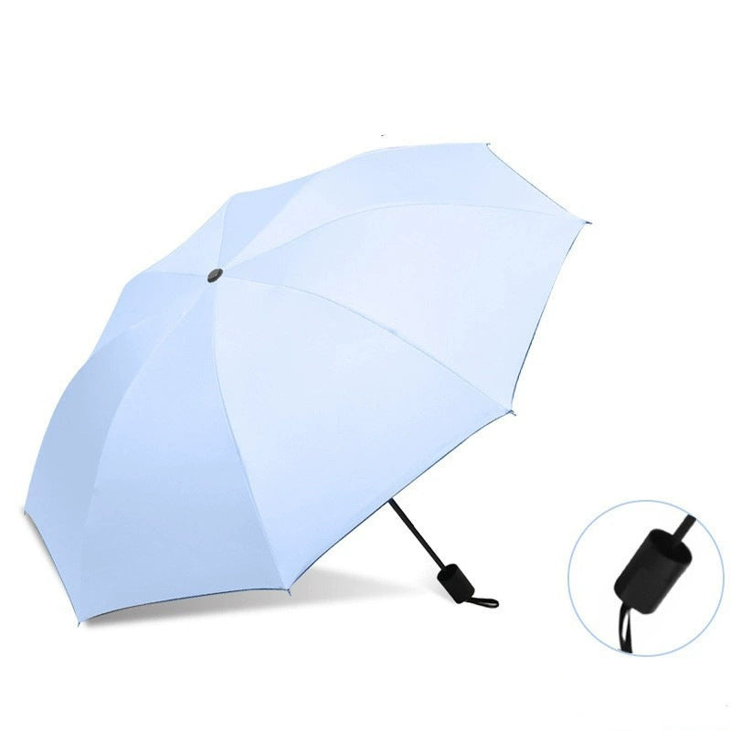 Damen Großes Regenschutz und Sonnenschutzschirm Brehn