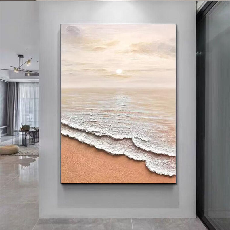 Küstenstrandlandschaft Leinwand Kunst