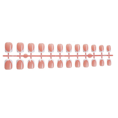 Premium Gel Press-On Nail Set mit Glänzender Oberfläche Brehn