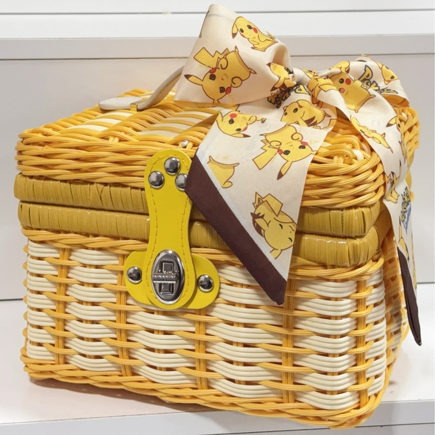 Damen Robuster Rattan Aufbewahrungskoffer Brehn