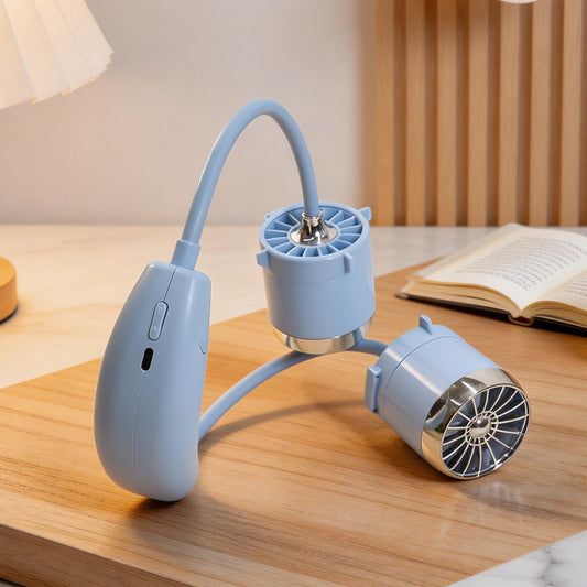 Damen Tragbarer Nackenventilator mit flexibler Nutzung Brehn