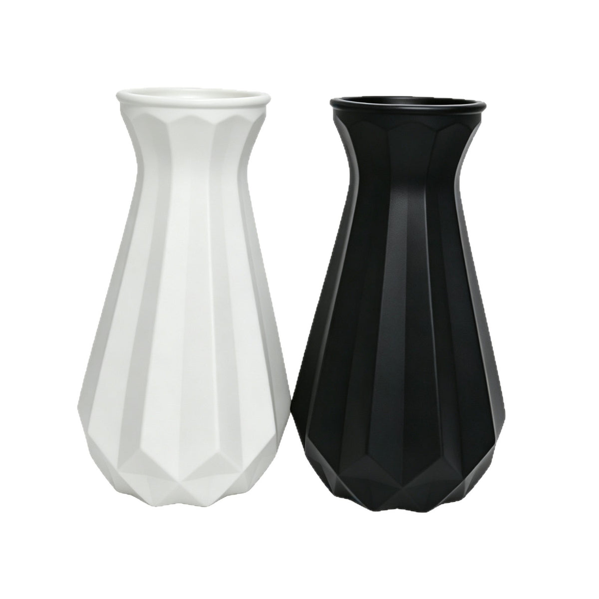 Elegante geometrische Dekovase Brehn