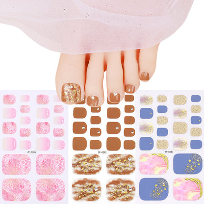 Glamouröse Gel-Nagelkunst-Wickel