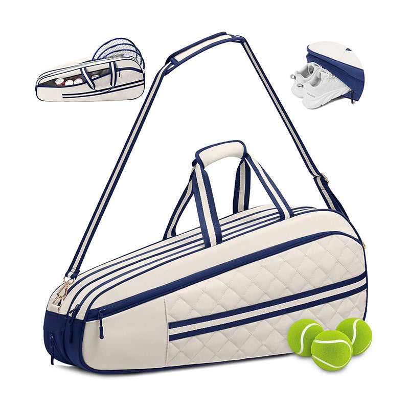 Stylische Tennisracket- und Ausrüstungs-Tragetasche Brehn