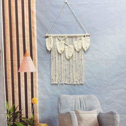 Makramee Blatt Wandbehang Brehn