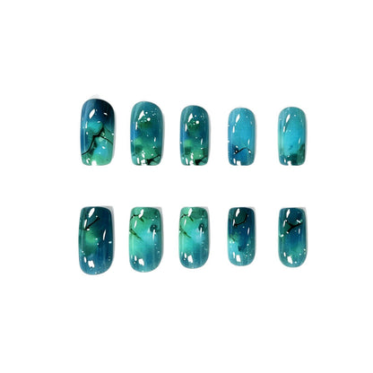 Künstlerische Gel-Nagelverlängerungen Brehn