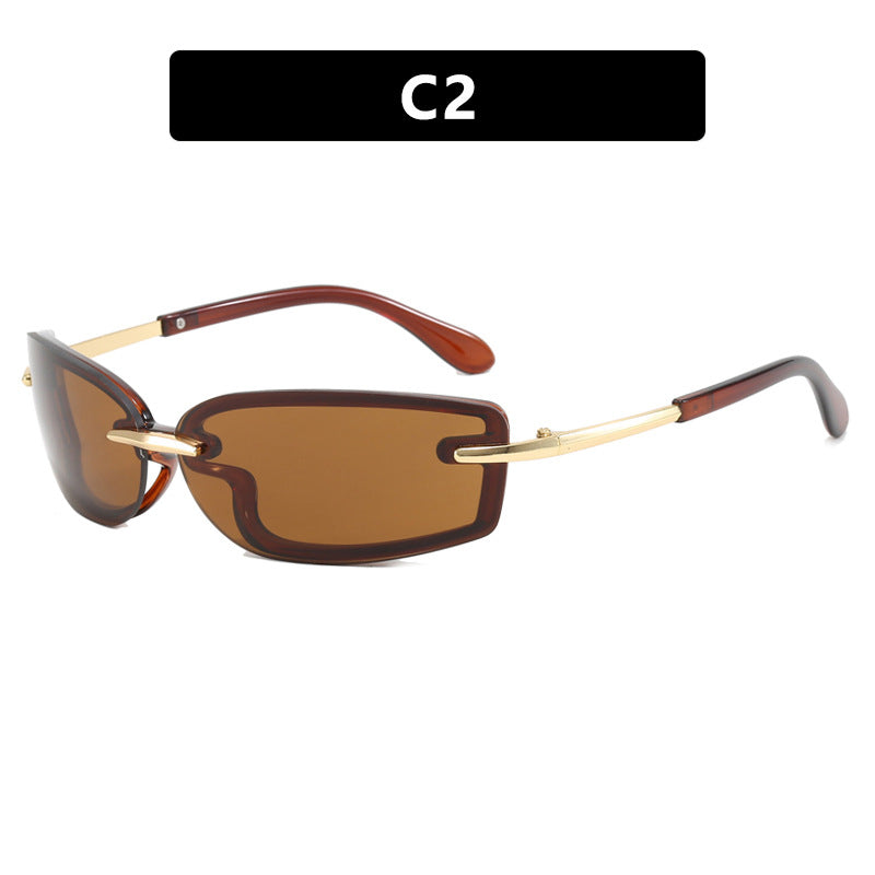 Damen modische Sonnenbrille mit hochmodernem Design und UV-Schutz Brehn