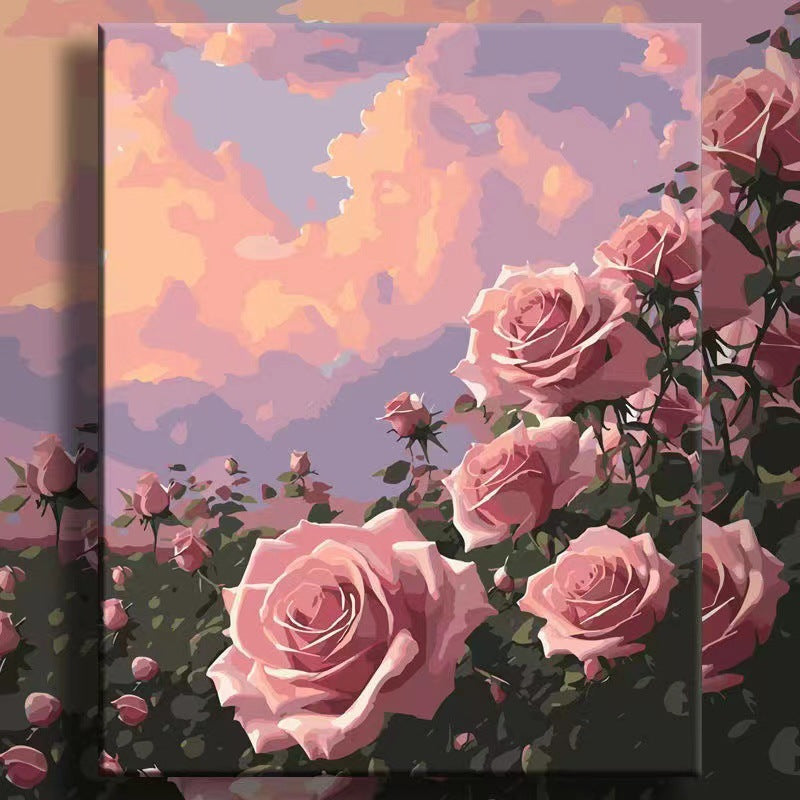 Floral Landscape Leinwandkunst Brehn