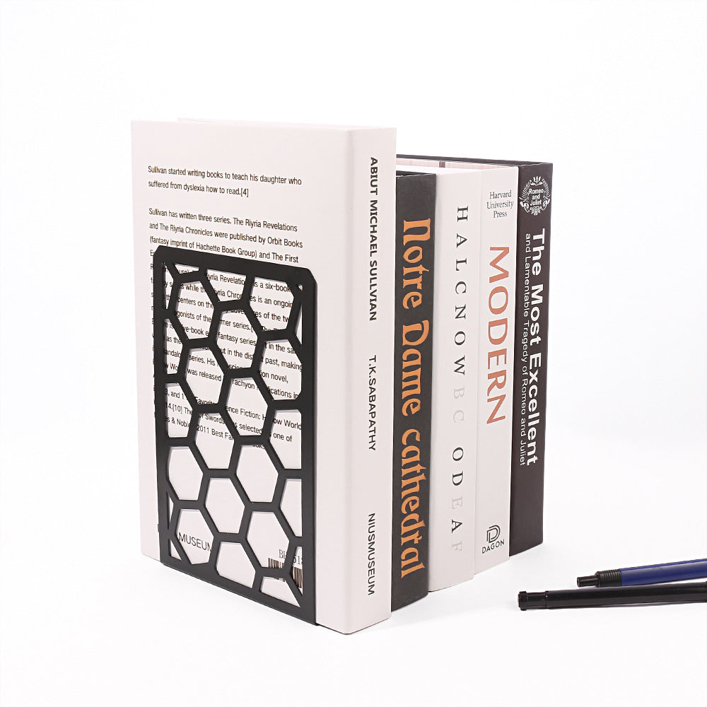 Moderne Geometrische Buchstützen
