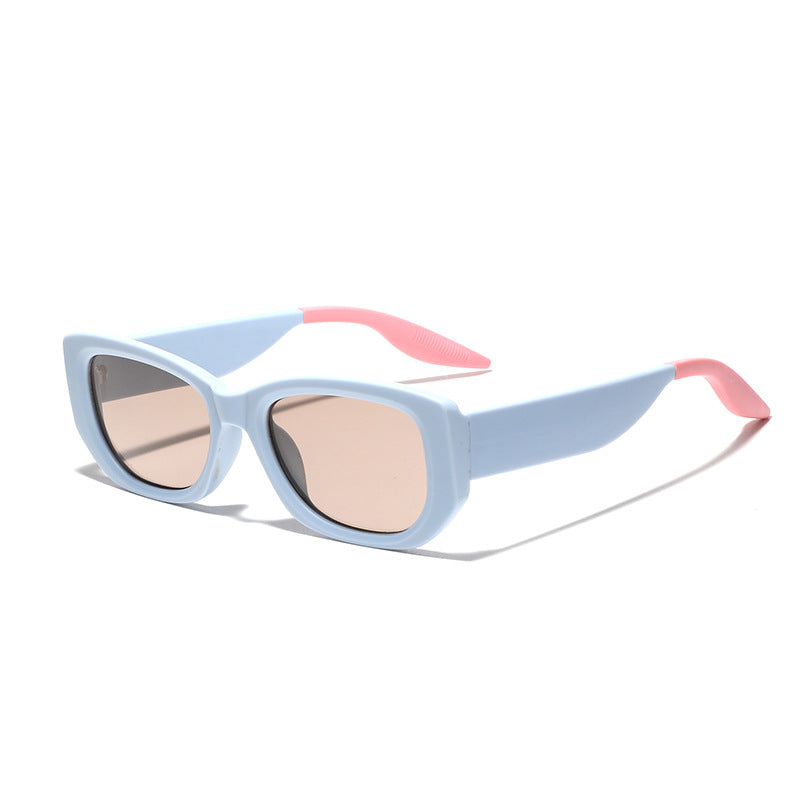 Damen modische Luxus-Sonnenbrille mit kantigem Design Brehn