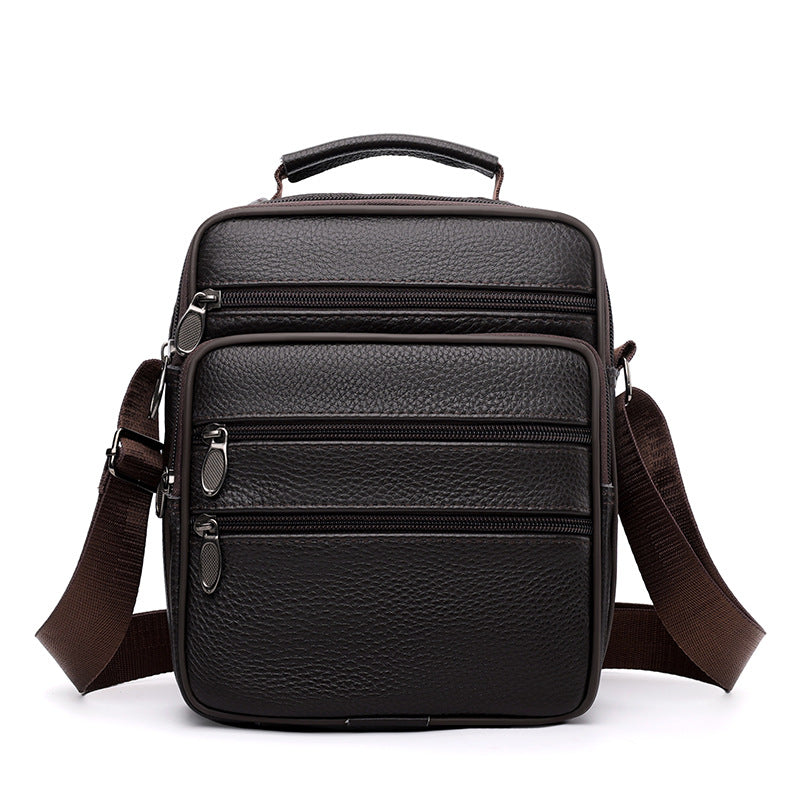 Schlanke Multi-Taschen Umhängetasche Brehn