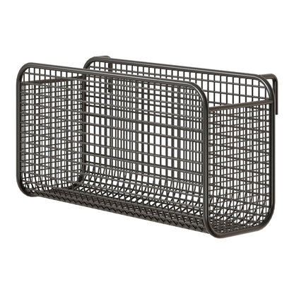 Über-Bett Drei-Compartment Metall-Mesh Hängende Nachttisch Organizer Caddy