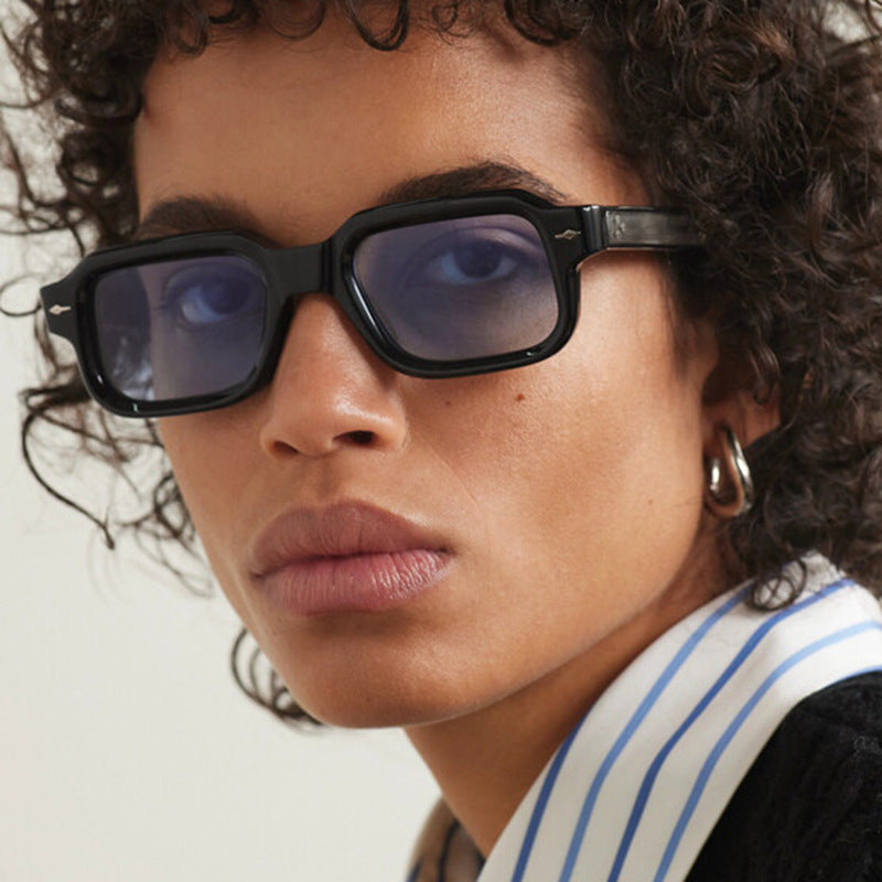 Damen modische quadratische Sonnenbrille mit elegantem Design und UV-Schutz Brehn