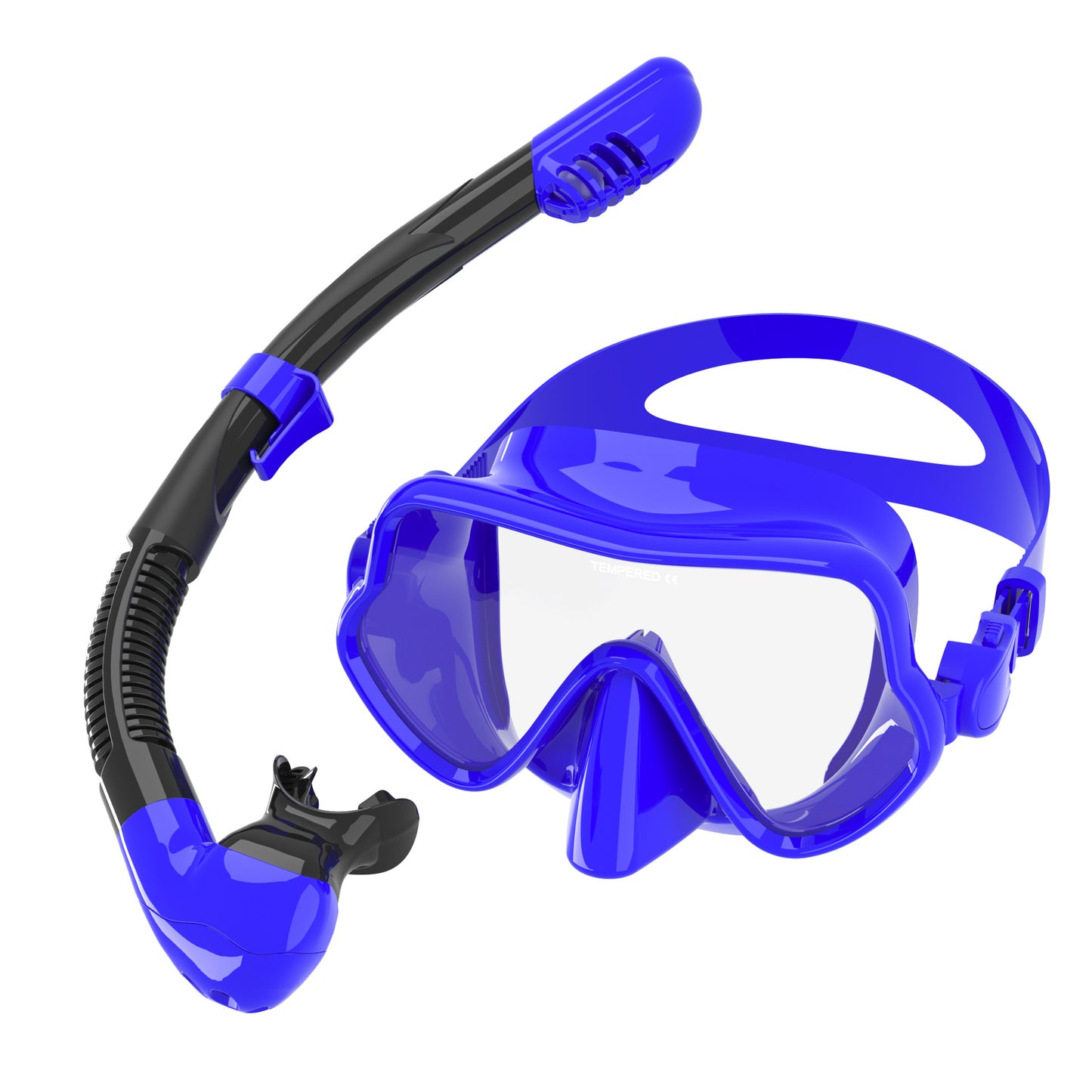 Ergonomische Tauchmaske mit Flexibler Atemröhre Brehn