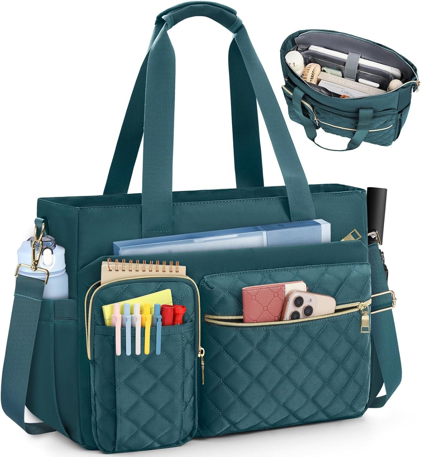 Gepolsterte Multifunktionale Handtasche mit Organizer Brehn