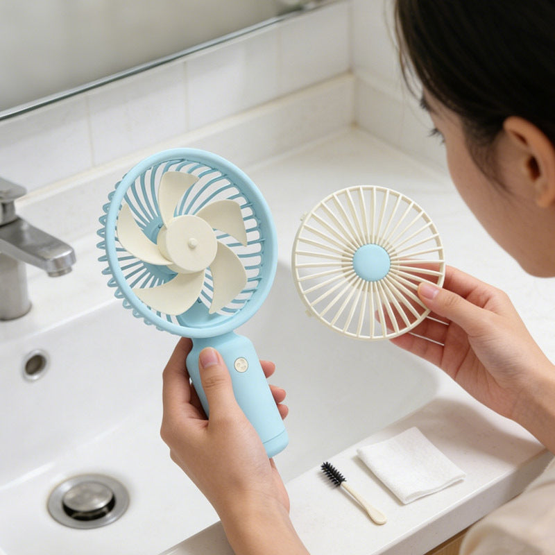 Tragbarer wiederaufladbarer Handventilator Brehn