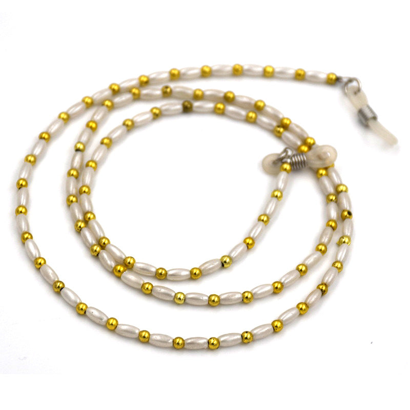 Elegante Perlen-Brillen-Kette Brehn