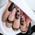 Herz-Muster Aufkleber Nagelkunst Brehn
