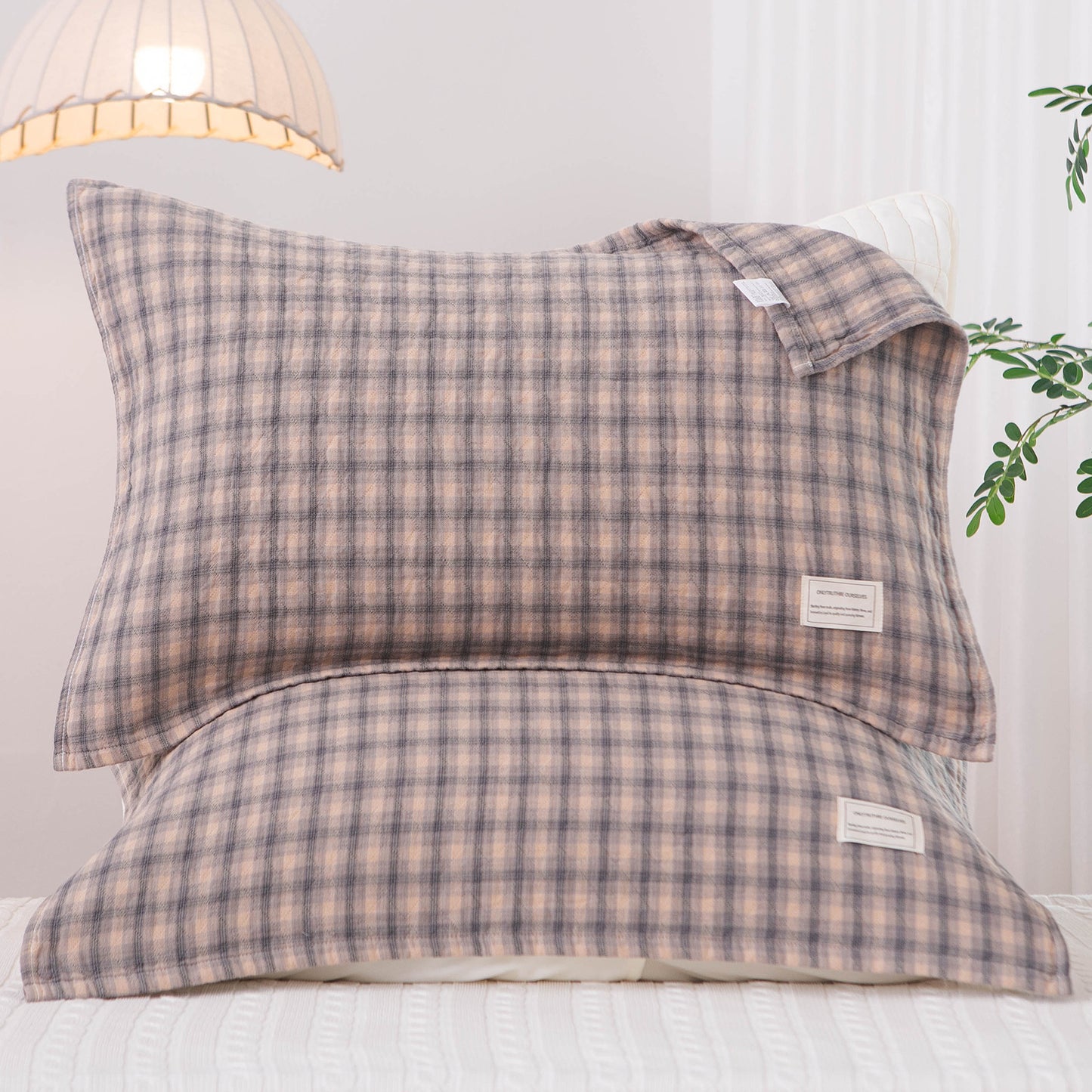 Damen Kissenbezug mit hochwertigem Streifendesign Brehn
