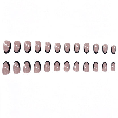 Glitzernde Ombre Stiletto Nagelverlängerungen Brehn