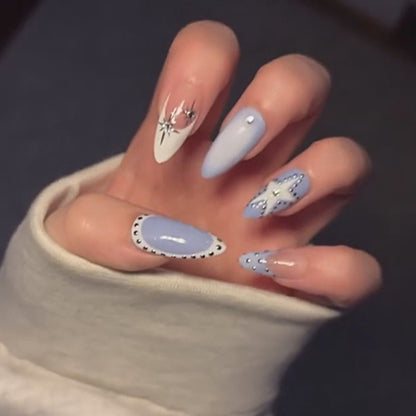 Elegantes Press-On Nail Art Kit Brehn