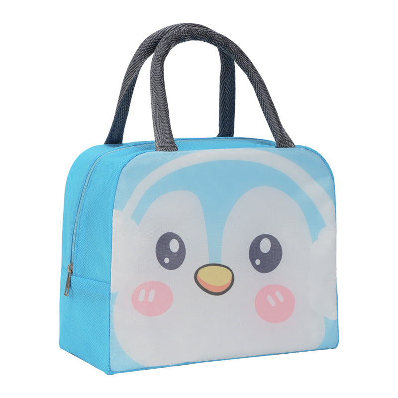 Stilvolles Pinguin-Themen Isolierte Lunch Tasche Brehn
