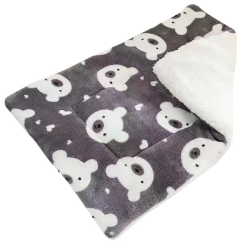 Gemütliche Fleece Haustierdecke Hundebett