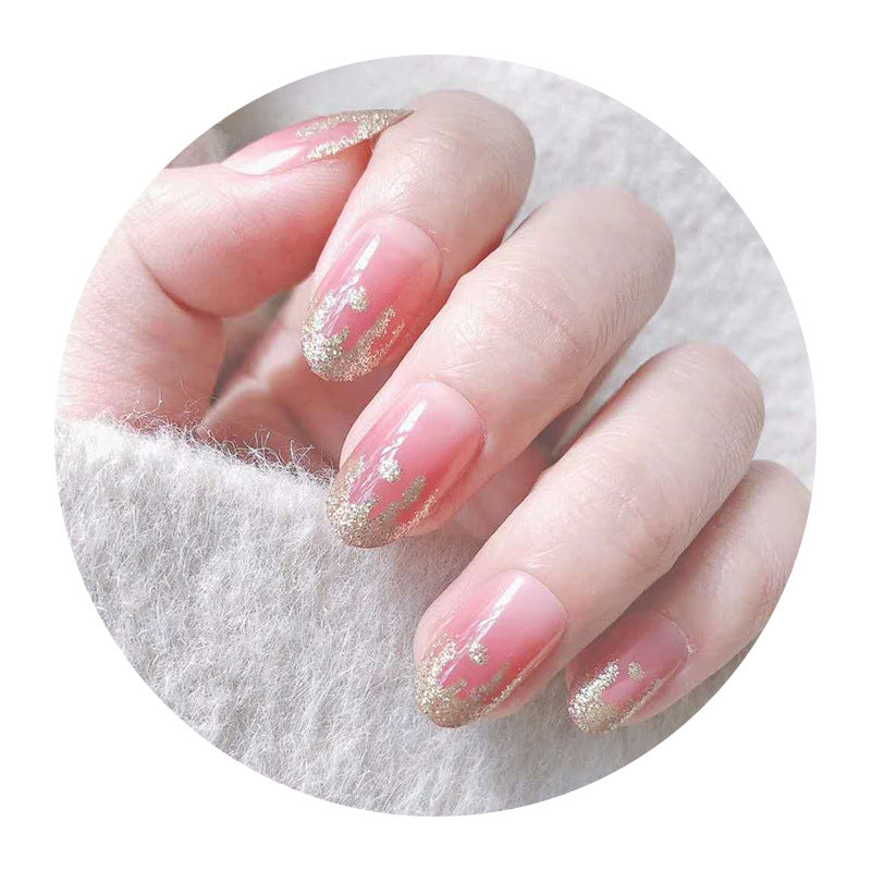 Elegante glänzende Press-On-Nagelspitzen Brehn