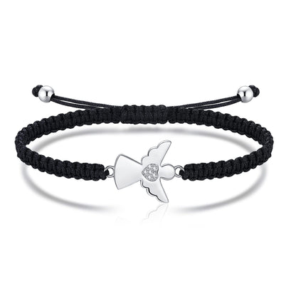 Verstellbares Engel Charm Armband Brehn
