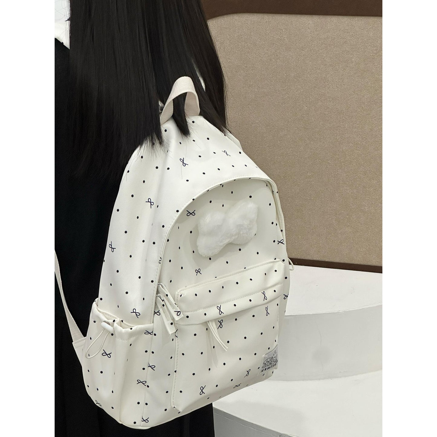 Verspielt Polka Dot Rucksack Brehn