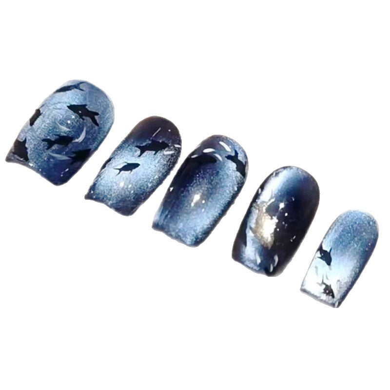 Künstlerisches ozeanisches Druck-Nagelkunst-Set Brehn
