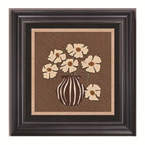 Dekorative Gerahmte Blumen Kunst