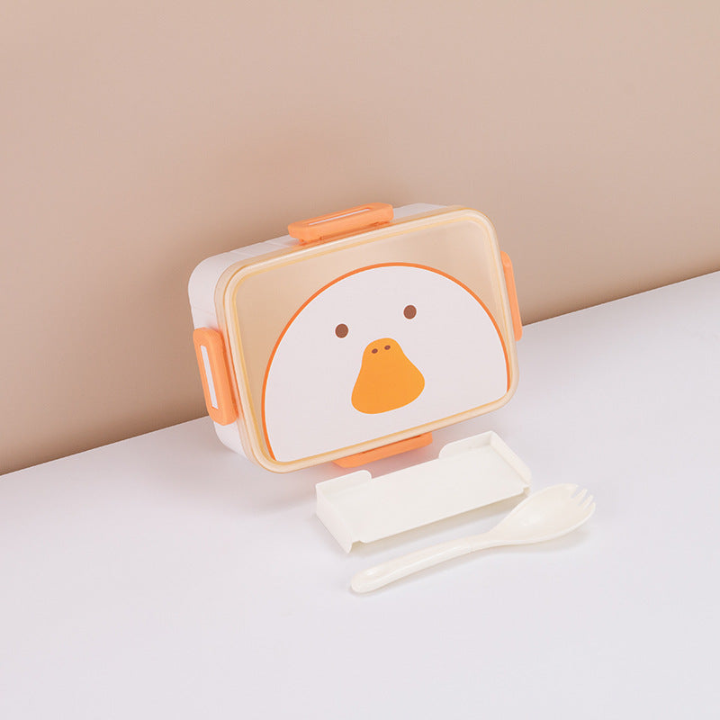 Niedliche Enten-Themen Lunchbox