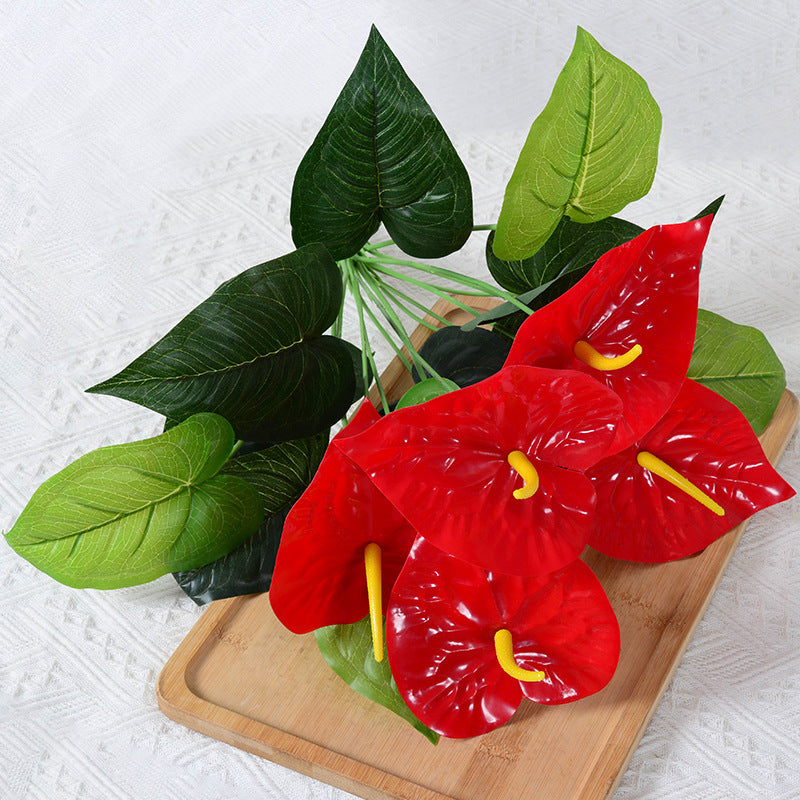Dekorative Künstliche Anthurium Bouquet