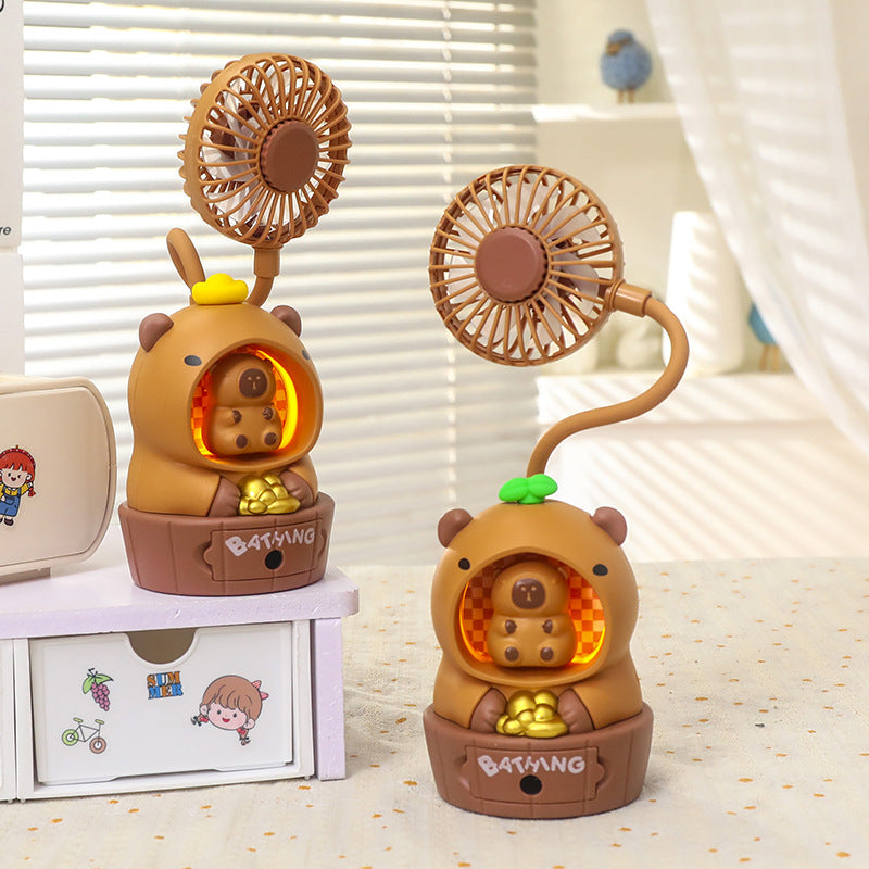 Frauen Tragbarer Mini Ventilator im niedlichen Bären Design Brehn